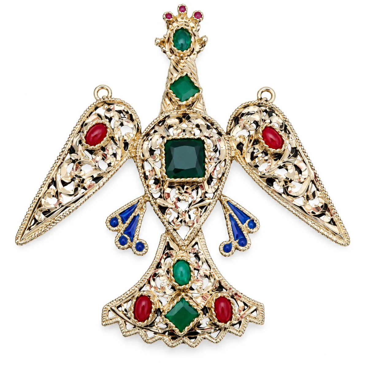 Broche en or jaune — Broches & fibules, réf. EE-102, Essentiels Élégants Fès