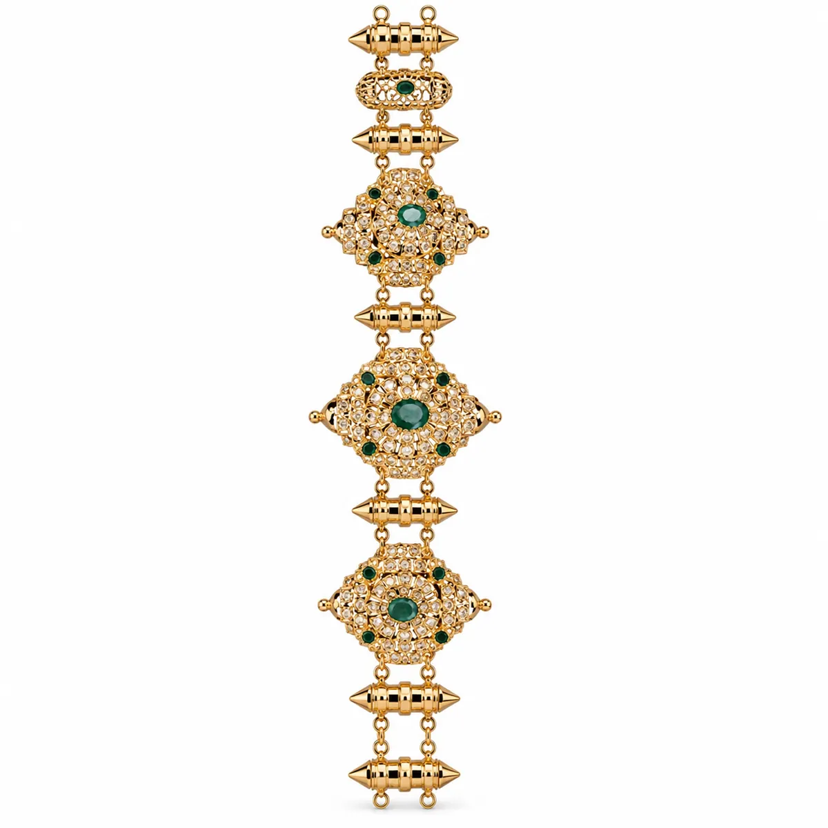 Bracelet fassi en or jaune — Bracelets, réf. EE-181, Essentiels Élégants Fès