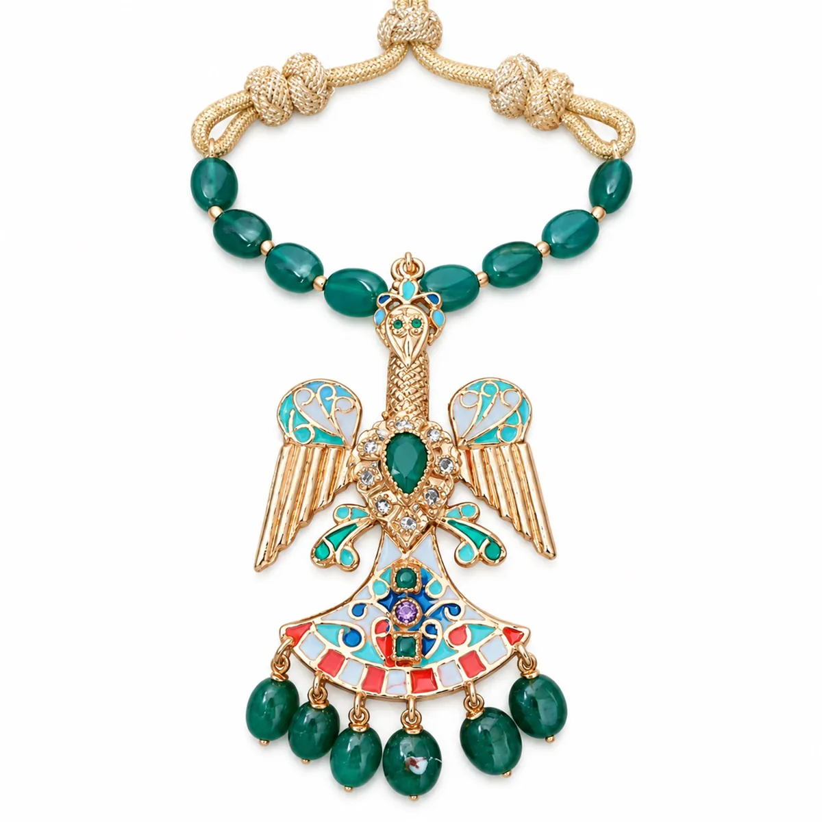 Collier de perles en or jaune — Colliers & chaînes, réf. EE-261, Essentiels Élégants Fès