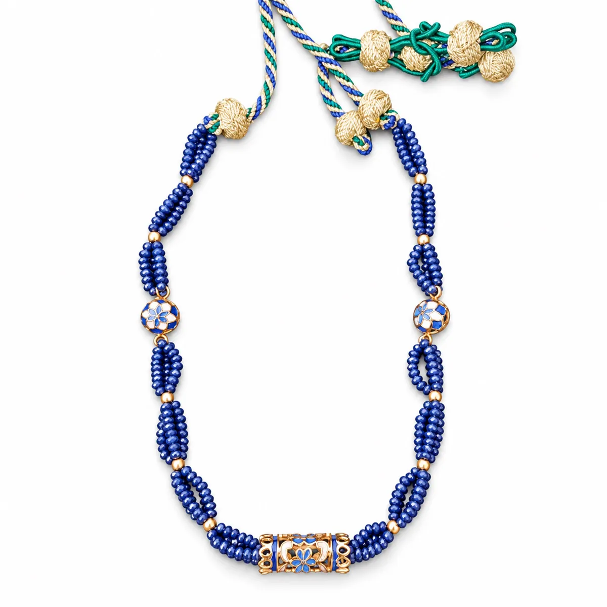 Collier de perles en or jaune — Colliers & chaînes, réf. EE-265, Essentiels Élégants Fès