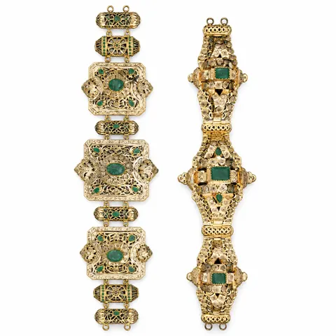 دبليج فاسي · ذهب أصفر — الدمالج والأساور، المرجع EE-322، Essentiels Élégants فاس